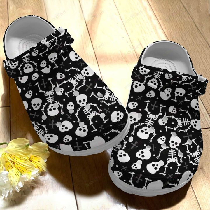 Skull Collection Crocs Classic Clogs Shoes PANCR0096