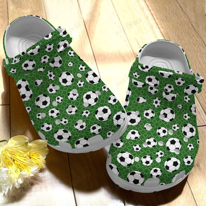 Soccer Net Crocs Classic Clogs Shoes