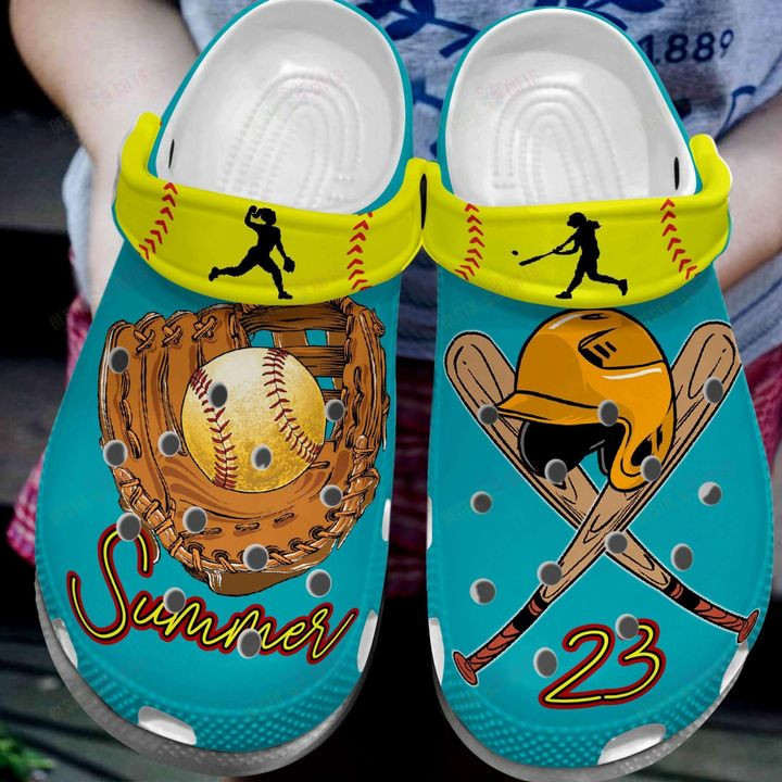 Softball Personalized My Passion Crocs Classic Clogs Shoes