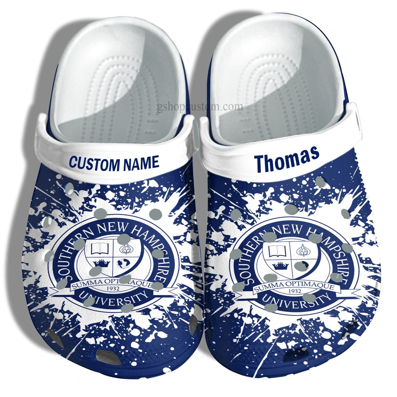 Southern New Hampshire University Graduation Gifts Croc Shoes Customize- Admission Gift Crocs Shoes