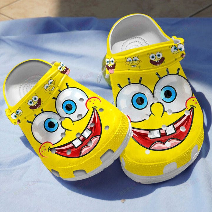 Spongebob Crocs Classic Clogs Shoes PANCR0671