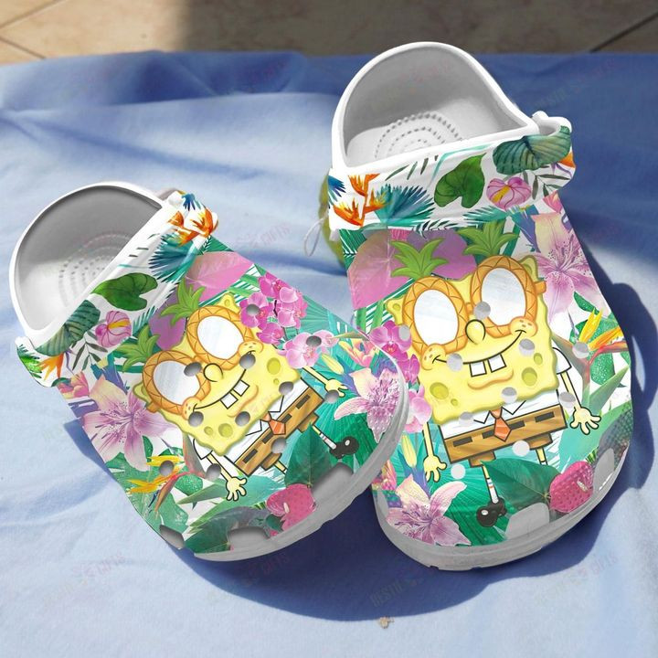 Spongebob Squarepants Crocs Classic Clogs Shoes