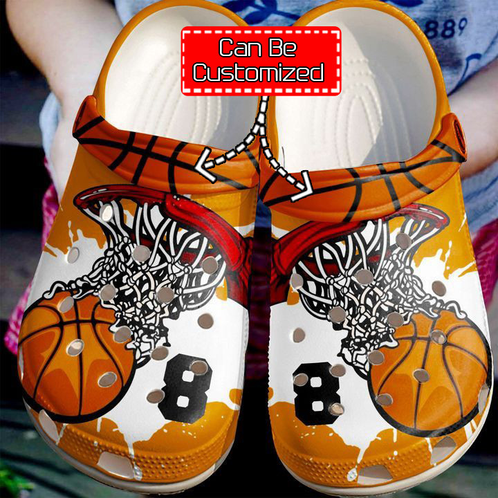 Sport Crocs - Basketball Personalized Love Crocs Clog Shoes For Men And Women