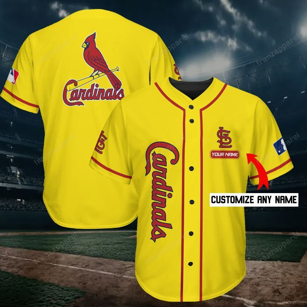 St Louis Cardinals Personalized Baseball Jersey Shirt 222