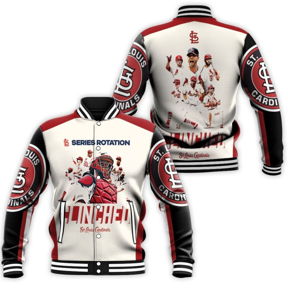 St Louis Cardinals Series Rotation Baseball Jacket for Men Women