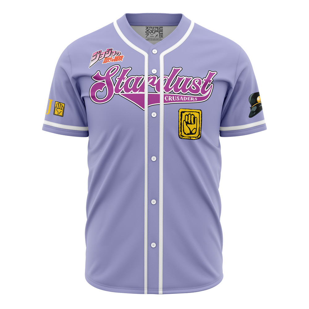 Stardust Crusaders Jojos Bizarre Adventure Baseball Jersey