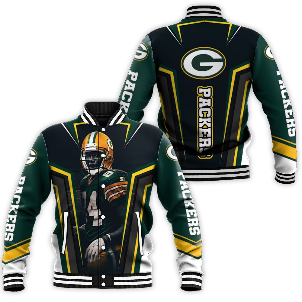 Sterling Sharpe 24 Green Bay Packers 3d Baseball Jacket for Men Women