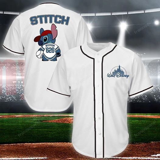 Stitch Personalized 3d Baseball Jersey Limited 11