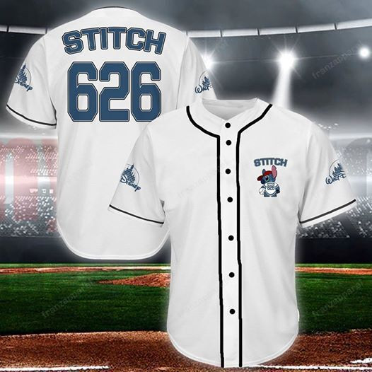 Stitch Personalized 3d Baseball Jersey Limited 15