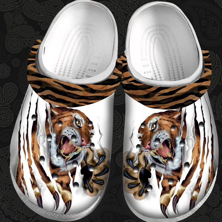 Strong Tiger Shoes Keep Calm Your Strong Crocs Clogs