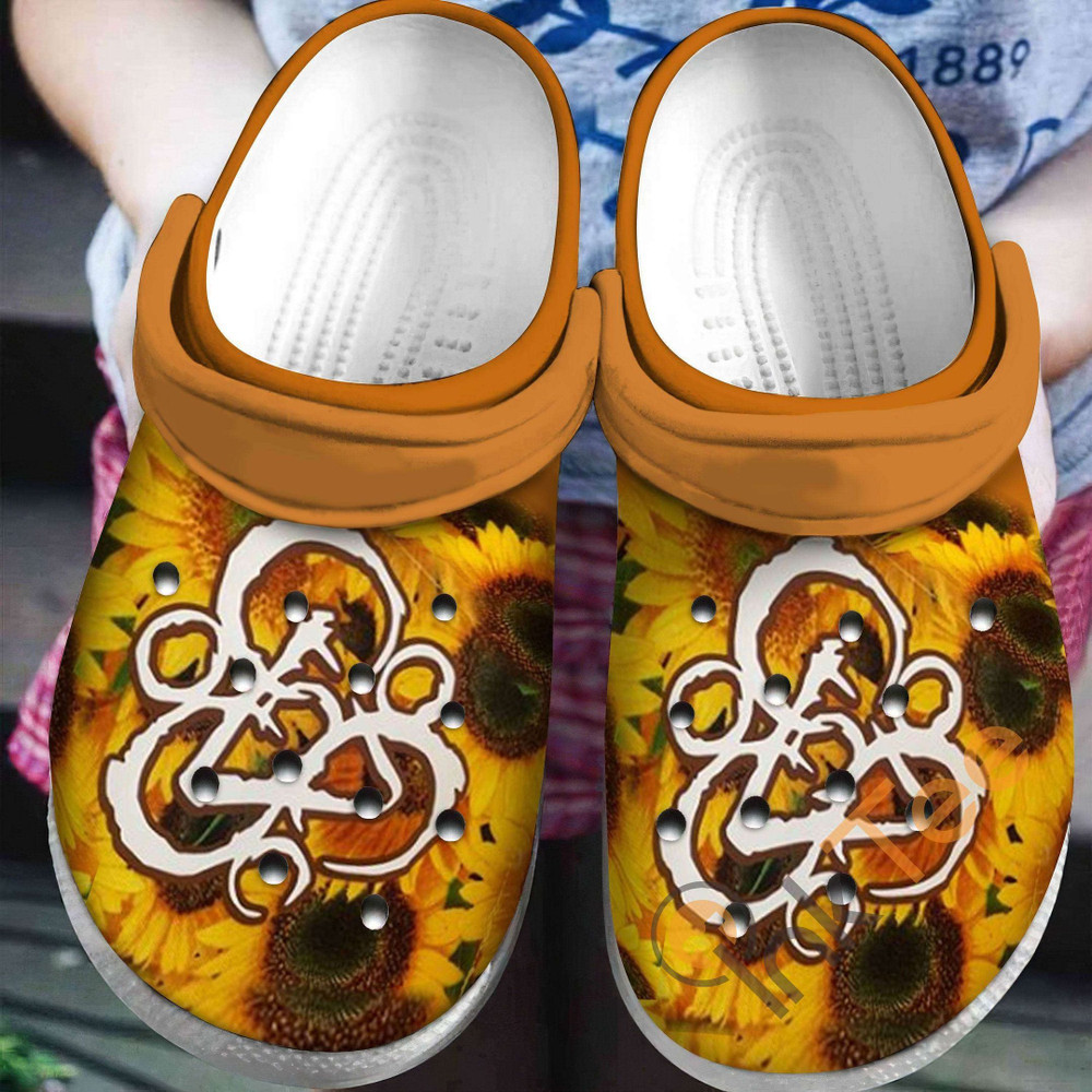 Sunflower Coheed And Cambria Rubber Crocs Clog Shoes Comfy Footwear