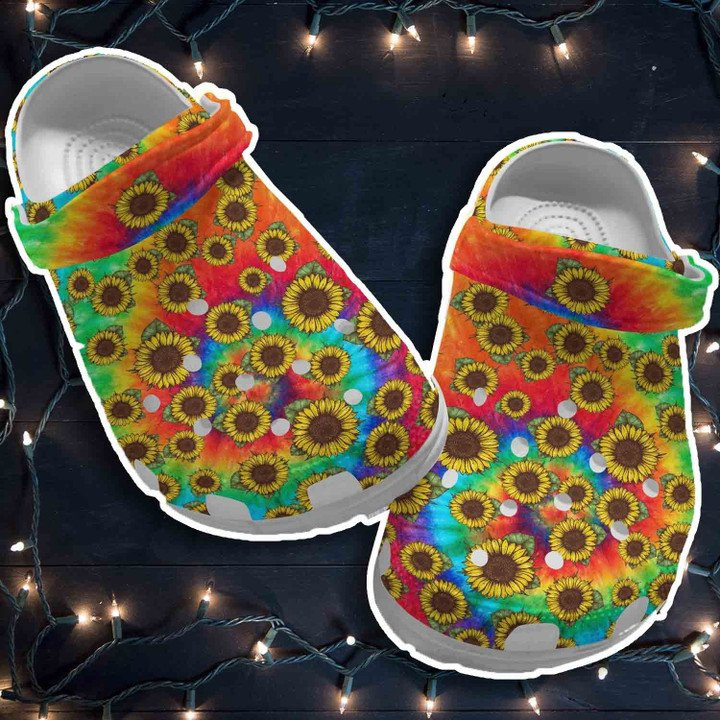 Sunflower Colorful Shoes Be Yourself Crocs Clogs