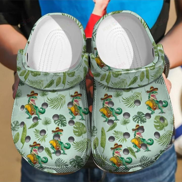 Tacosaurus Crocs Classic Clogs Shoes