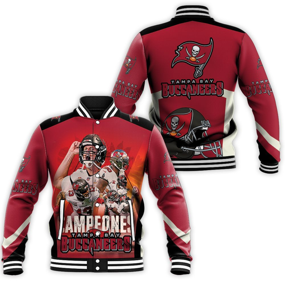 Tampa Bay Buccaneers Campeones Best Players For Fan Baseball Jacket for Men Women