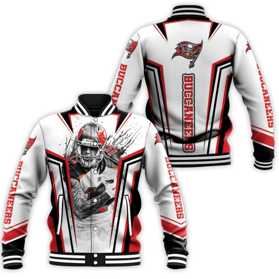 Tampa Bay Buccaneers Mike Evans 13 For Fans Baseball Jacket for Men Women