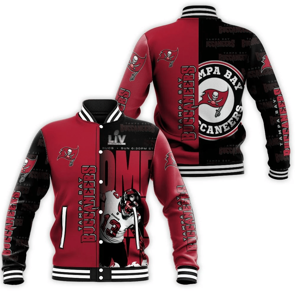 Tampa Bay Buccaneers Mike Evans Home Sweet Home Baseball Jacket for Men Women