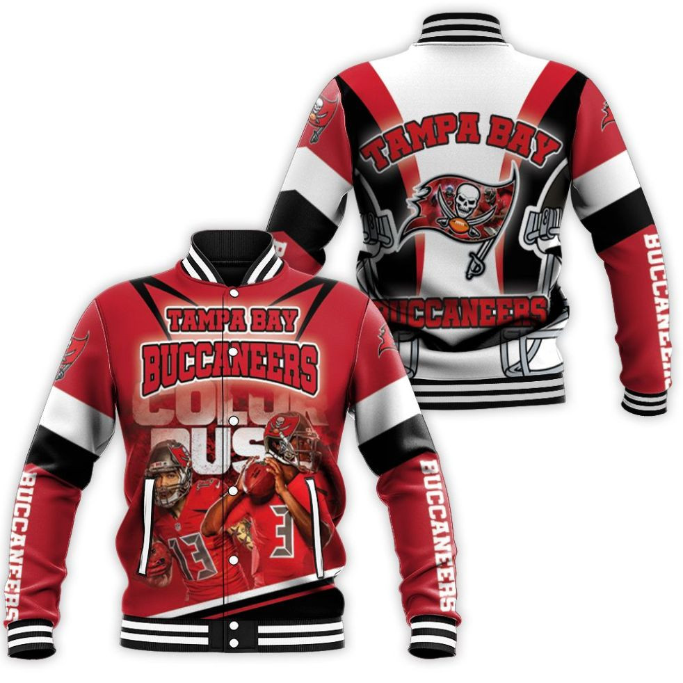 Tampa Bay Buccaneers Nfl Champions Baseball Jacket for Men Women