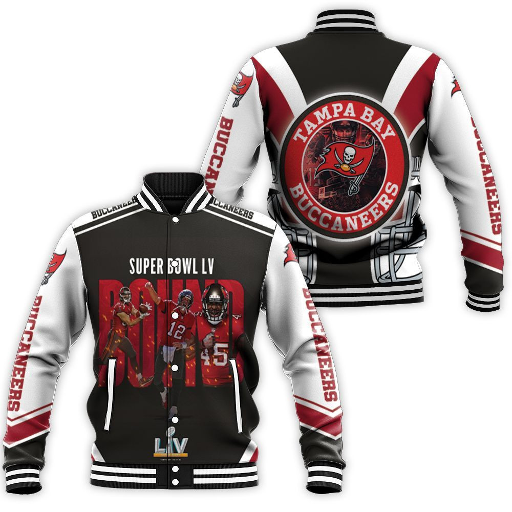 Tampa Bay Buccaneers Super Bowl Bound Baseball Jacket for Men Women