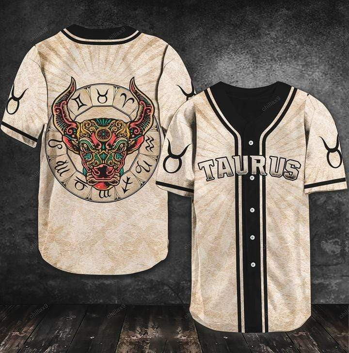 Taurus Is A Perfect Zodiac 3d Personalized 3d Baseball Jersey h