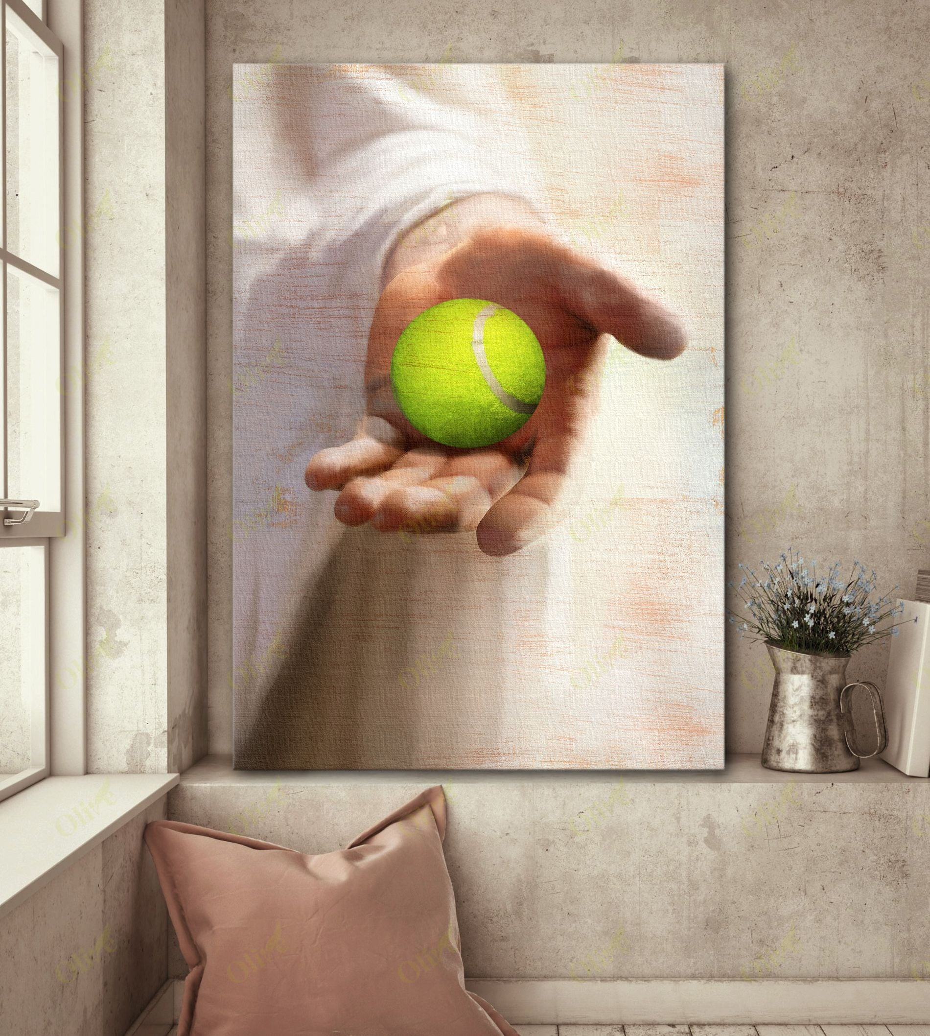 Tennis - Take My Hand Poster And Canvas Art Wall Decor