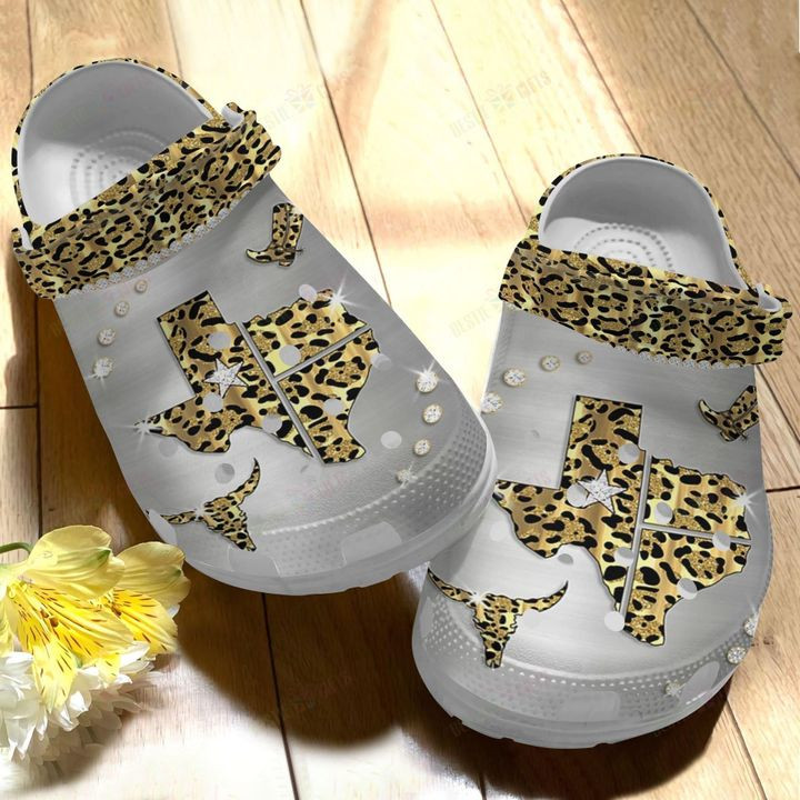 Texas Pride Crocs Classic Clogs Shoes PANCR0013