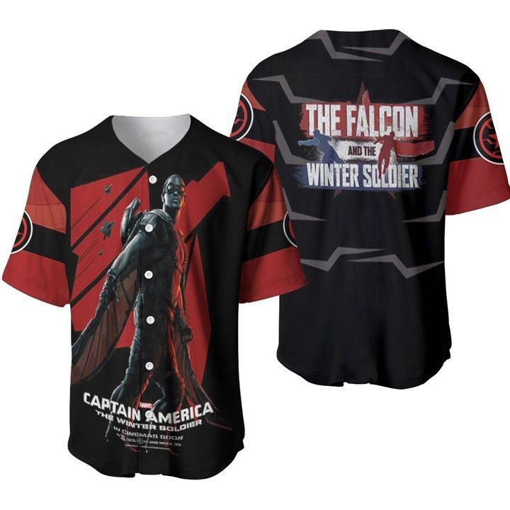 The Falcon And The Winter Soldier New Fighting Marvel Movies 456 Gift For Lover Baseball Jersey, Unisex Jersey Shirt for Men Women