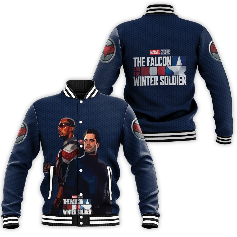 The Falcon And The Winter Soldier New Heroes Baseball Jacket for Men Women