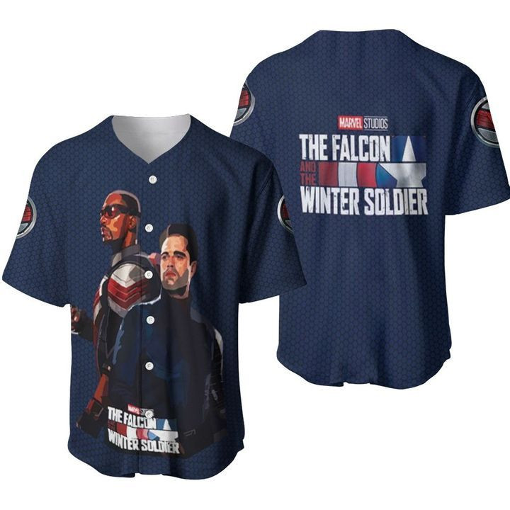 The Falcon And The Winter Soldier New Heroes Marvel Movies 678 Gift For Lover Baseball Jersey, Unisex Jersey Shirt for Men Women