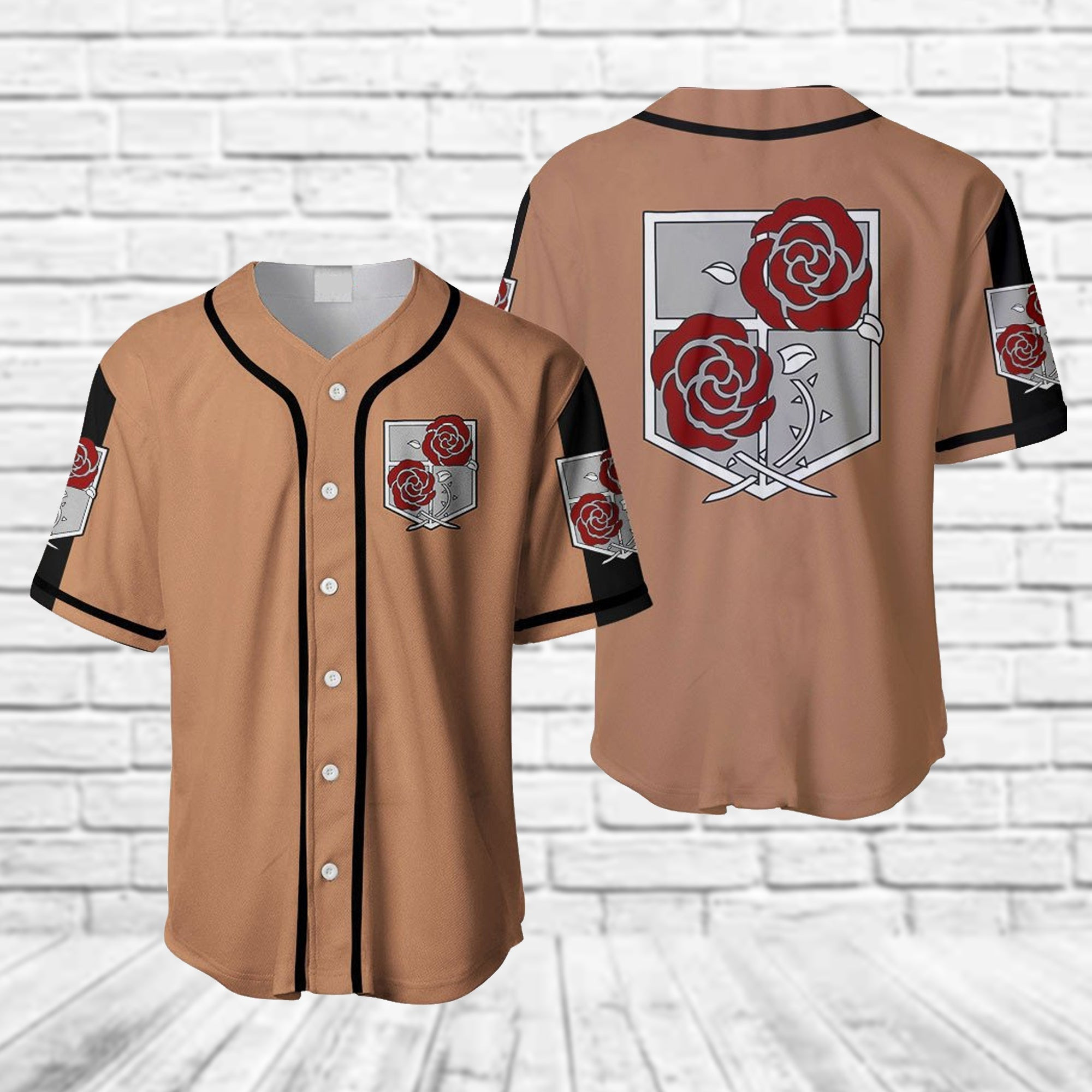 The Garrison Regiment Anime Baseball Jersey