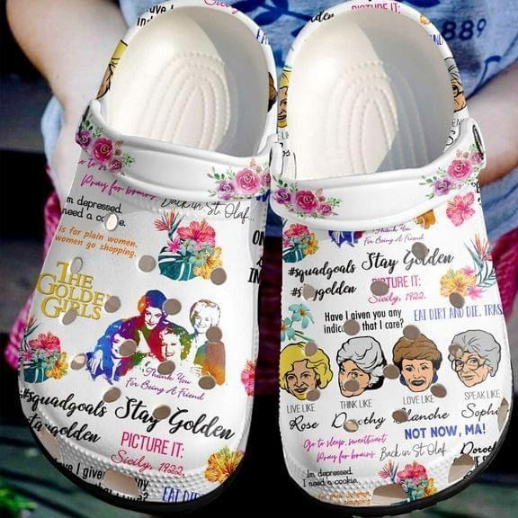 The Golden Girls No30 Crocs Clog Shoes