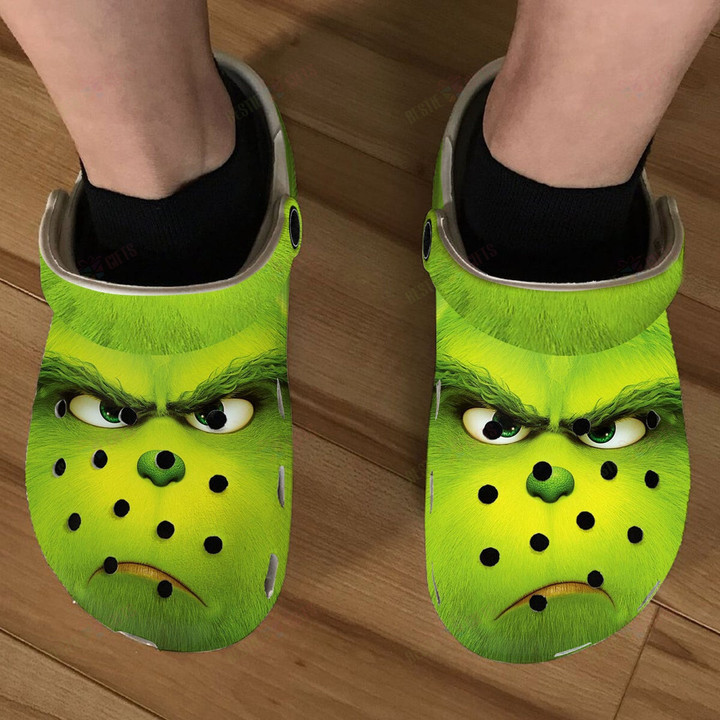 The Grinch Crocs Classic Clogs Shoes