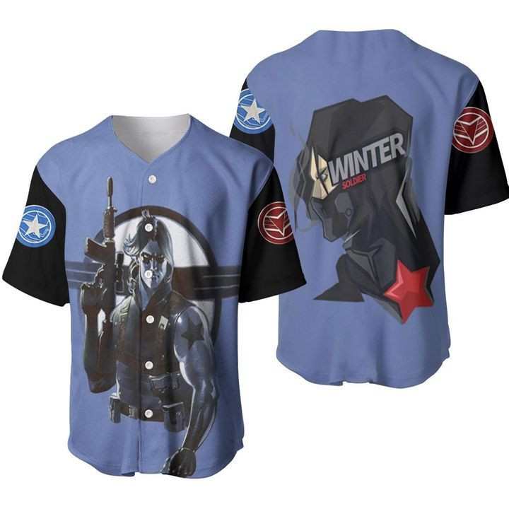 The Winter Soldier Real Assassin Marvel Movies 456 Gift For Lover Baseball Jersey, Unisex Jersey Shirt for Men Women