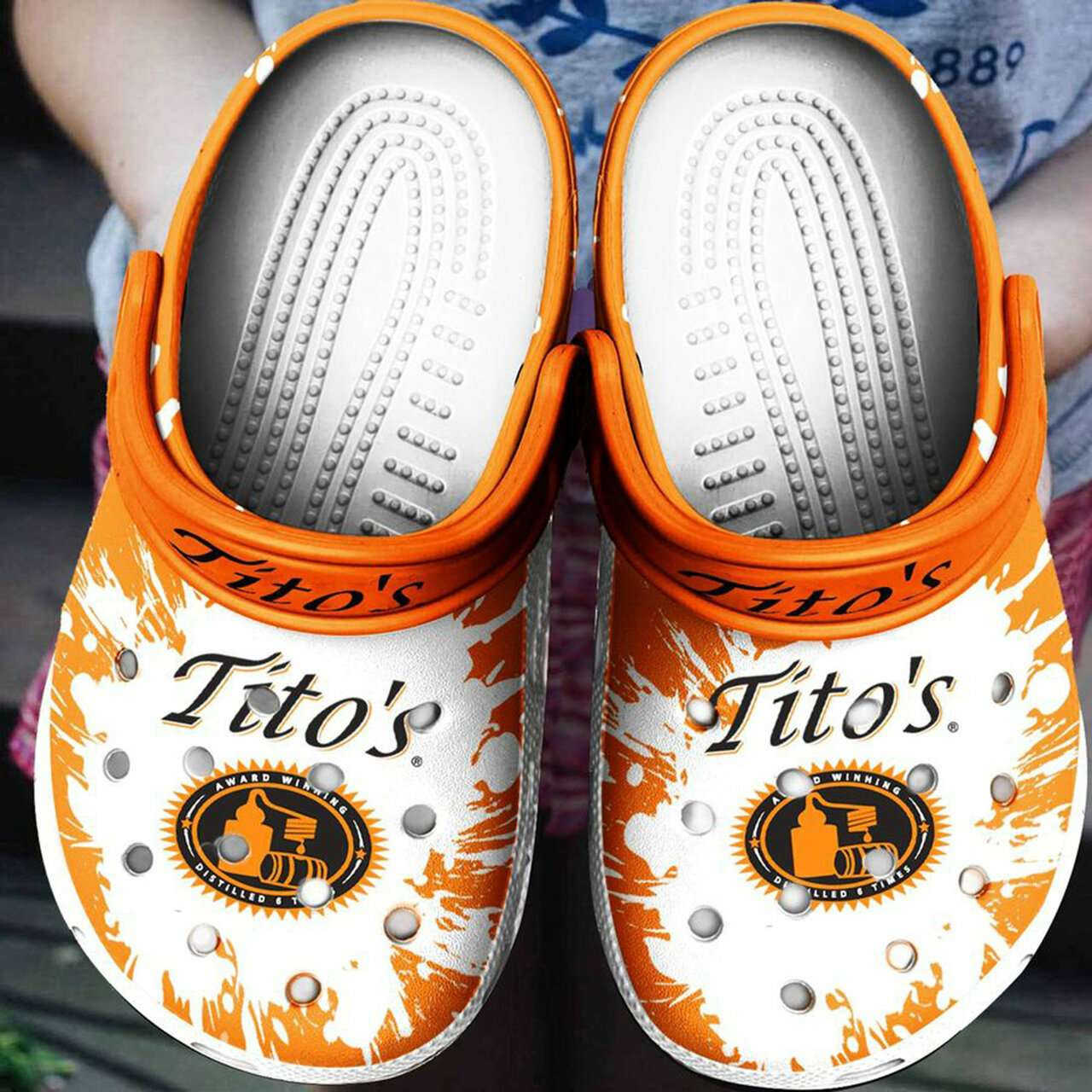 Titos Vodka Crocs Crocband Clogs