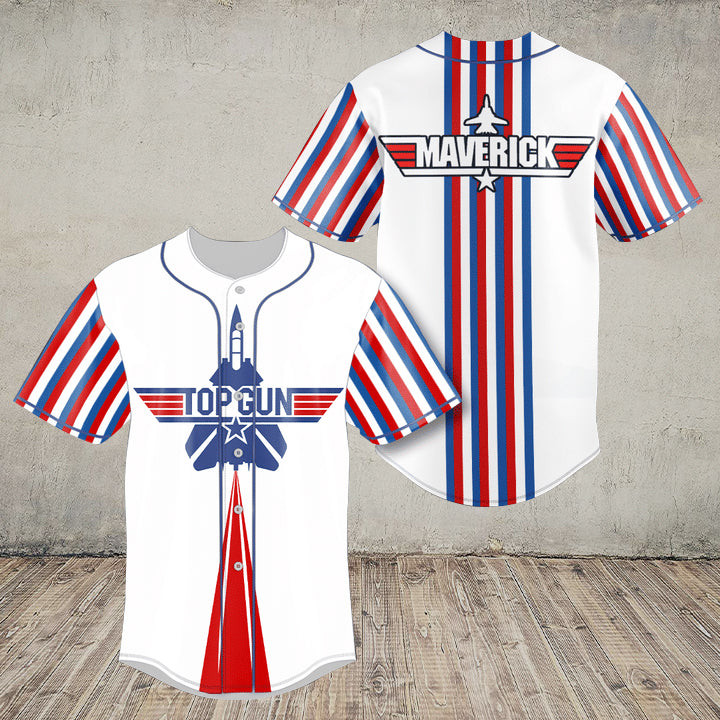Top Gun Maverick Baseball Jersey