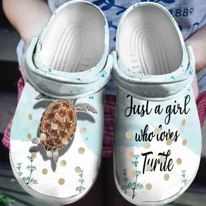 Turtle Crocs Classic Clogs Shoes