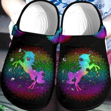 Unicorn Crocs Classic Clogs Shoes