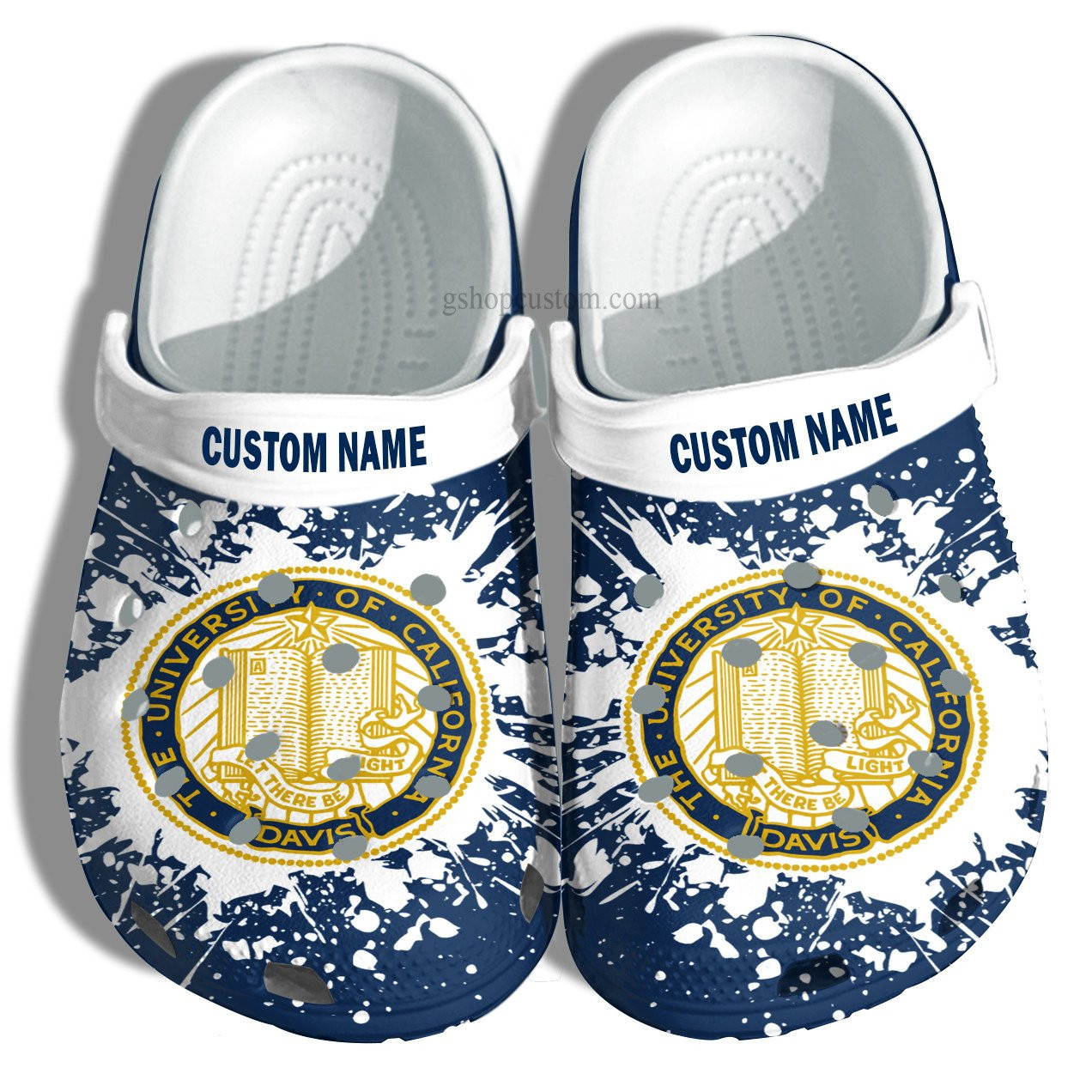 University Of California Graduation Gifts Croc Shoes Customize- Admission Gift Crocs Shoes