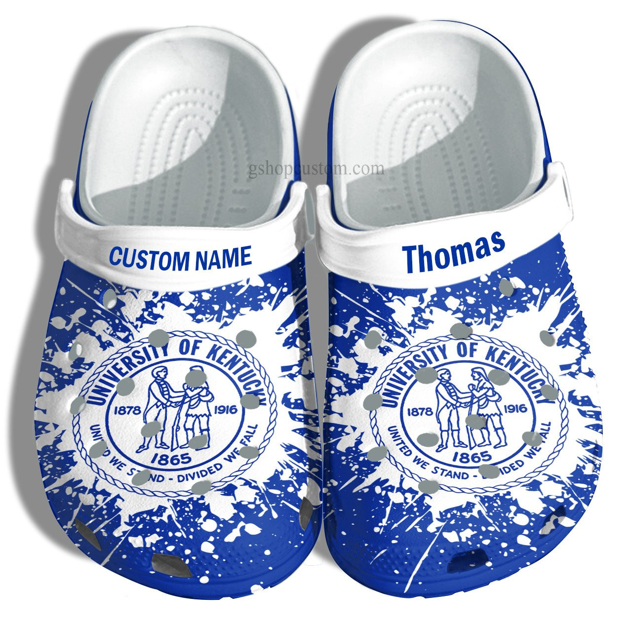 University Of Kentucky Graduation Gifts Croc Shoes Customize- Admission Gift Crocs Shoes