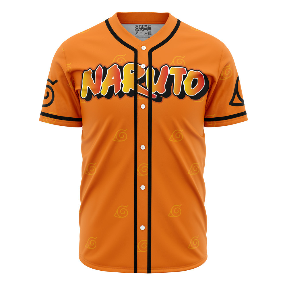 Uzumaki Naruto Baseball Jersey, Unisex Jersey Shirt for Men Women