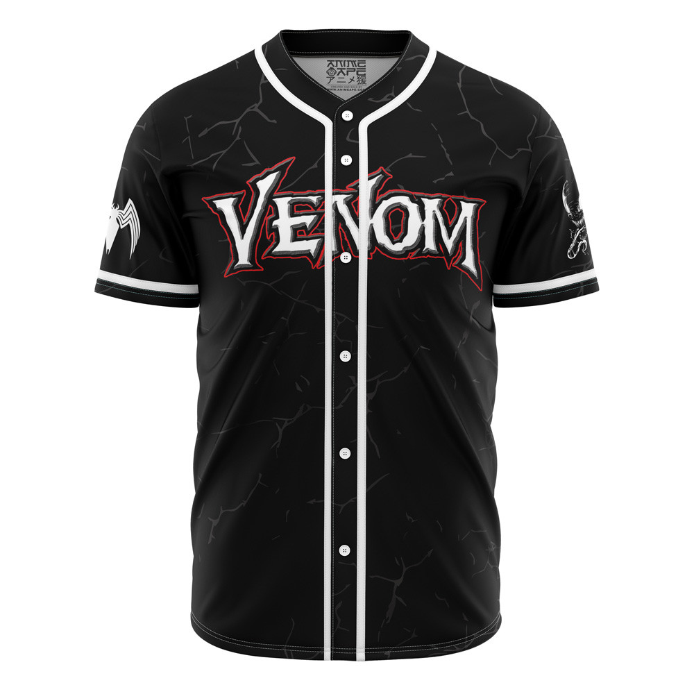 Venom Marvel Baseball Jersey