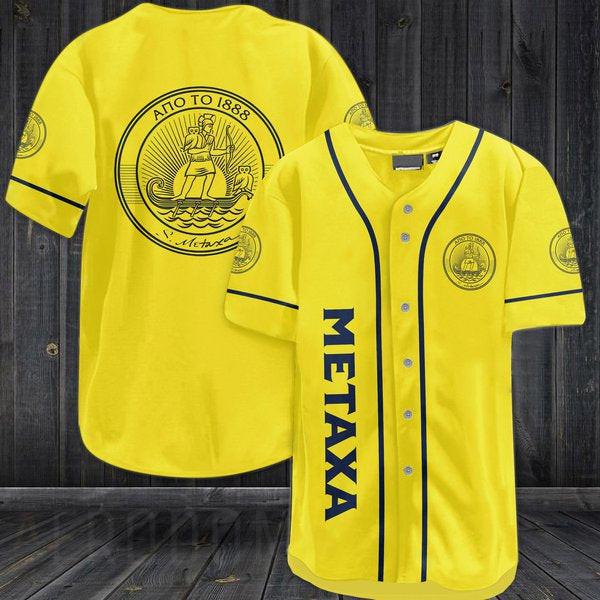 Vintage Metaxa Liquor Baseball Jersey