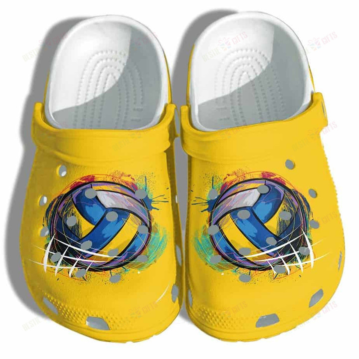 Volleyball Ball Crocs Classic Clogs Shoes