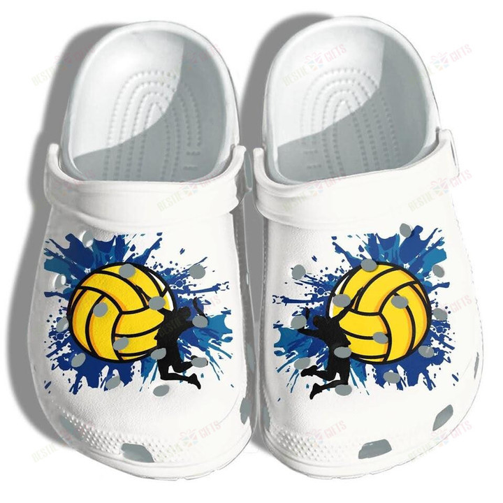 Volleyball Sports Volleyball Beach Crocs Classic Clogs Shoes