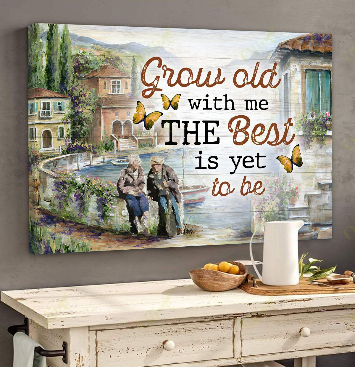 We Grow Old Together Poster And Canvas Art Wall Decor