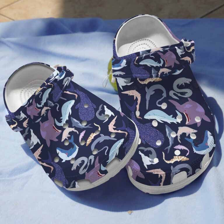 World Of Shark Clogs Crocs Shoes Gifts For Children Kids