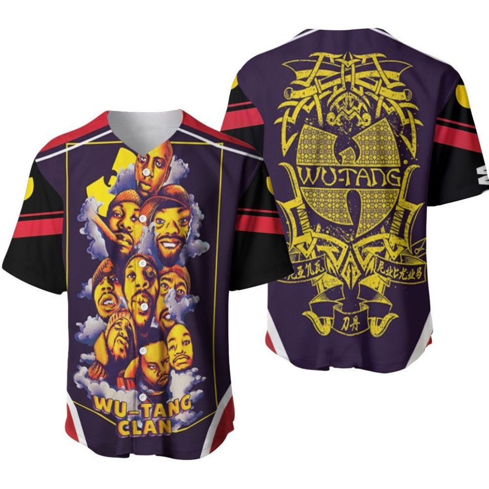 Wu Tang Clan Smoke Legend Hip Hop Rapper 8 Gift For Lover Baseball Jersey, Unisex Jersey Shirt for Men Women