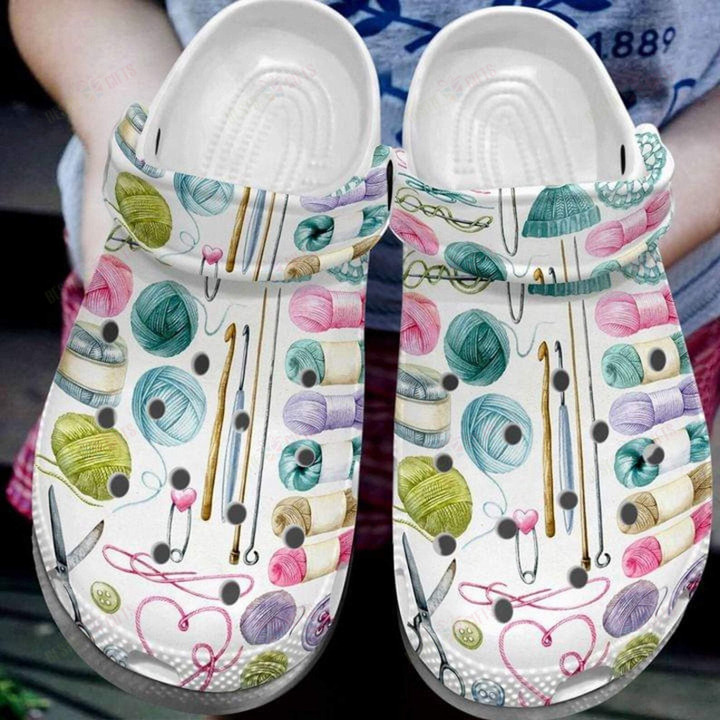 Yarn Art Crocs Classic Clogs Shoes