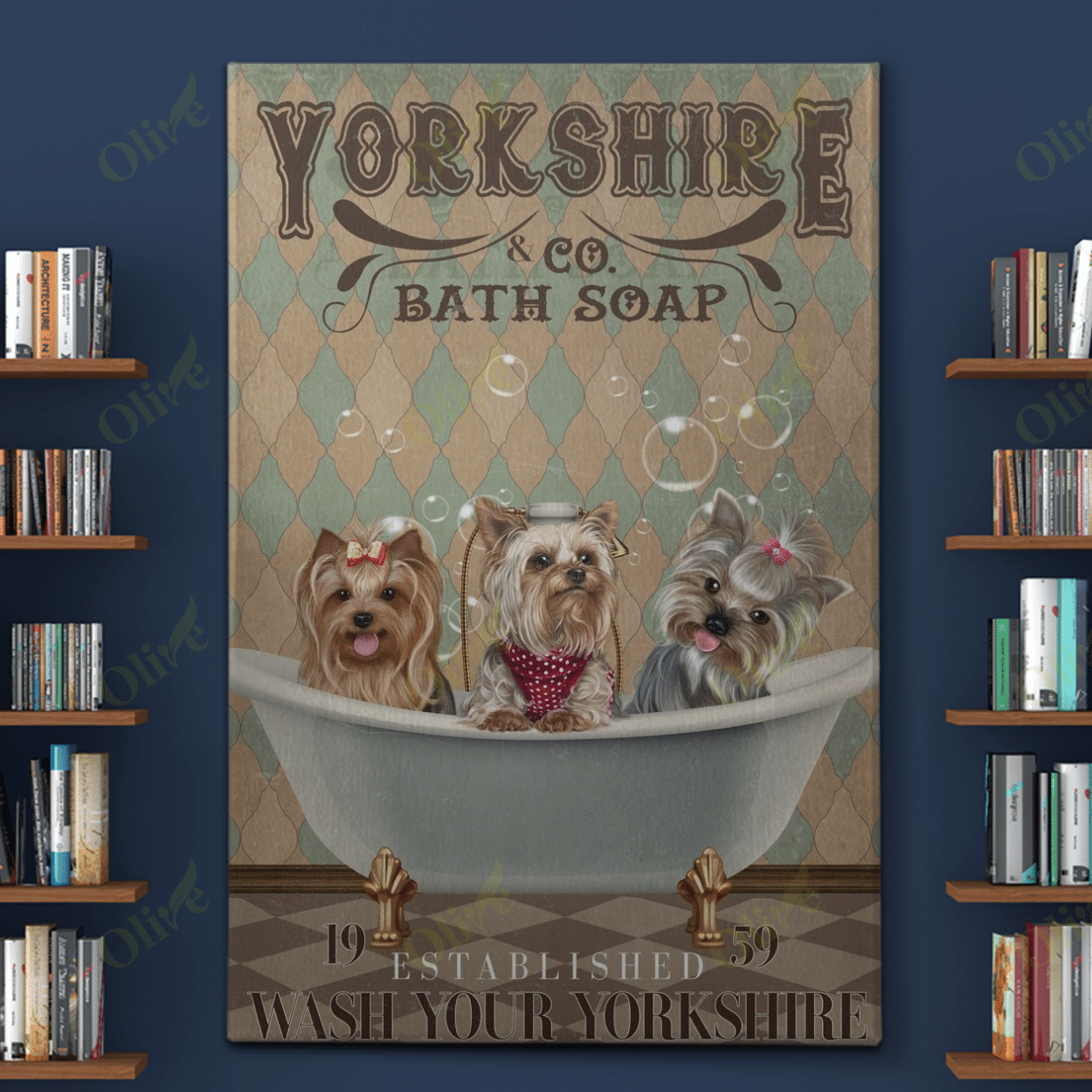 Yorkshire - Bath And Soap Canvas Yorkshire Poster And Canvas Art Wall Decor