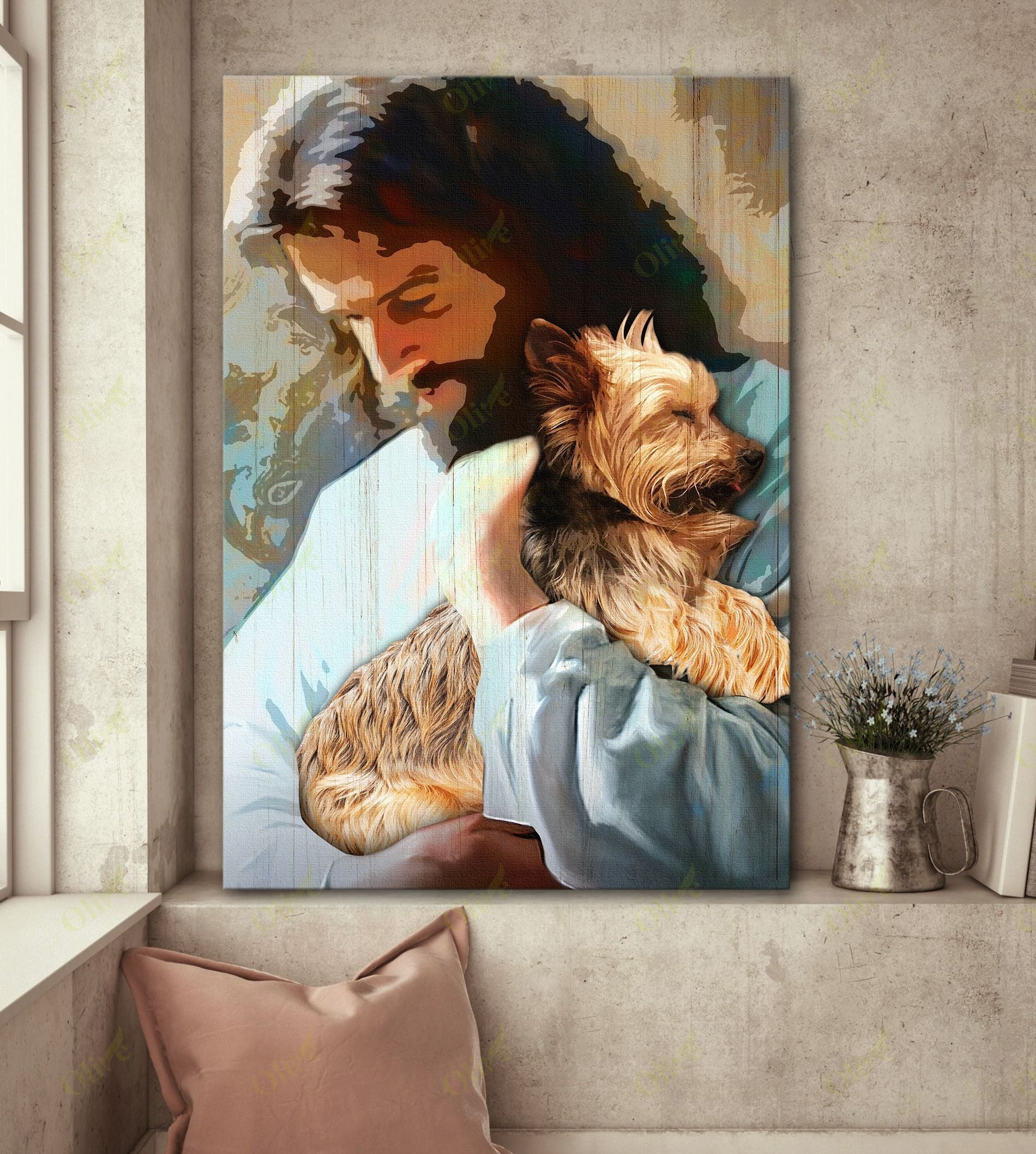 Yorkshire - In God's Arms Poster And Canvas Art Wall Decor