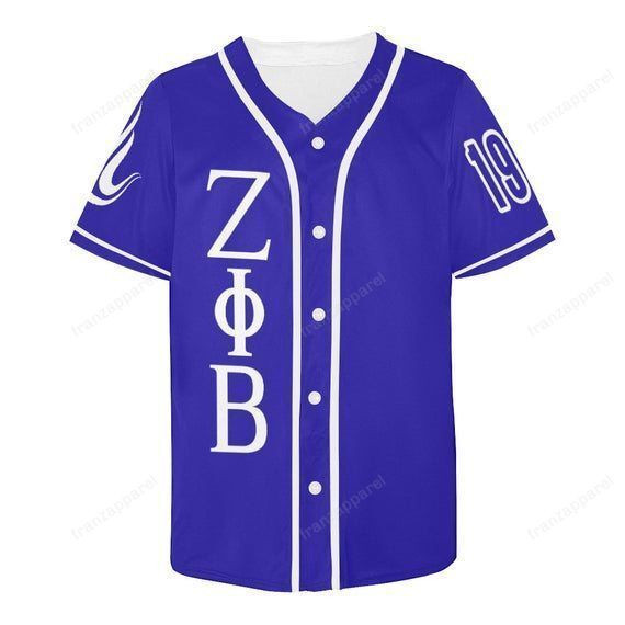 Zeta Phi Beta Personalized 3d Baseball Jersey 01